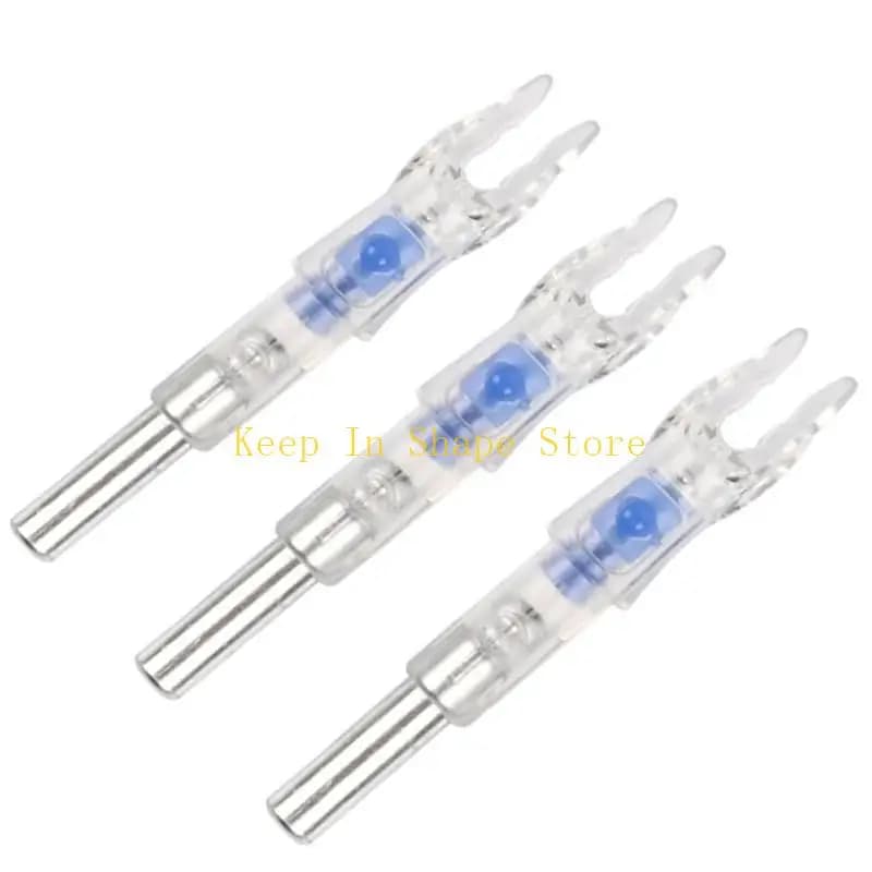 U1JC 3 pezzi Coda frecce luminose LED Cocche luminose per tiri caccia