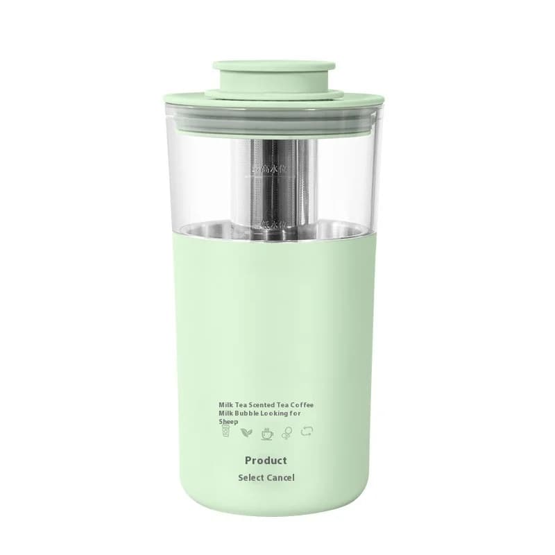 Portable coffee cup, milk tea machine made in multifunctional home, cup with hot selling domestic electric stirrer, cup with herbal tea filter
