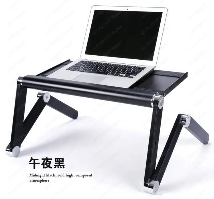 Scrivania per computer portatile, scrivania per computer a letto, letto piatto sdraiato, letto pigro, supporto per computer da ufficio