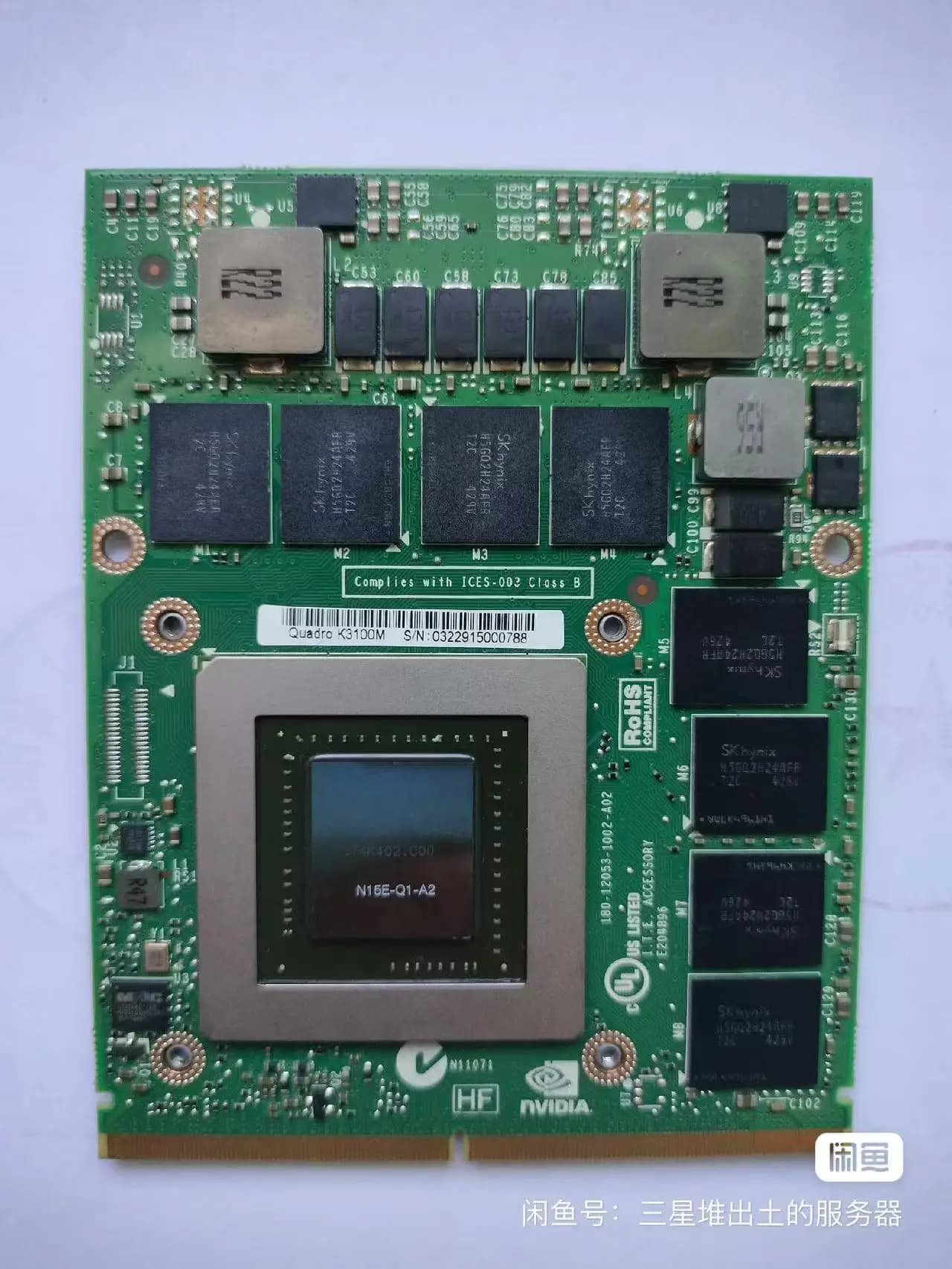 Test OK K3100M N15E-Q1-A2 Display Video Graphic Video Card 4GB For Laptop A1312 DELL M6700 M6800 HP 8740W 8760W ZBOOK 17