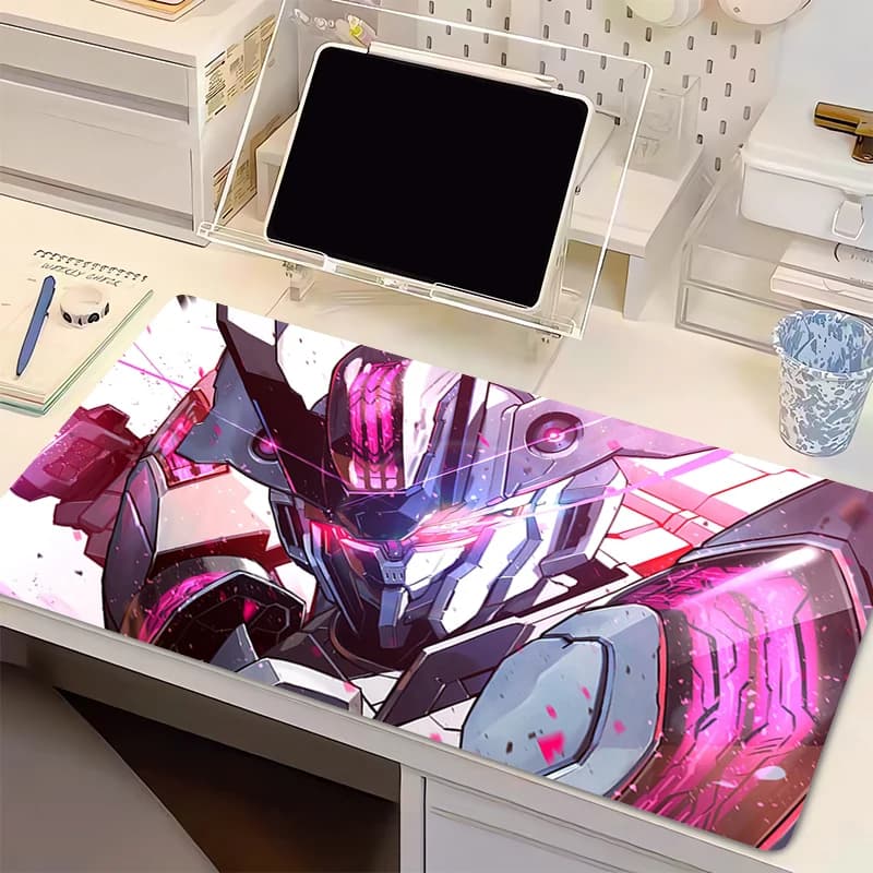 PC Grande Mouse Mat, Game Mat Anime M-Mechanical Warrior G-Gundam, Desktop Keyboard Mat, Computer Mat and Office Laptop