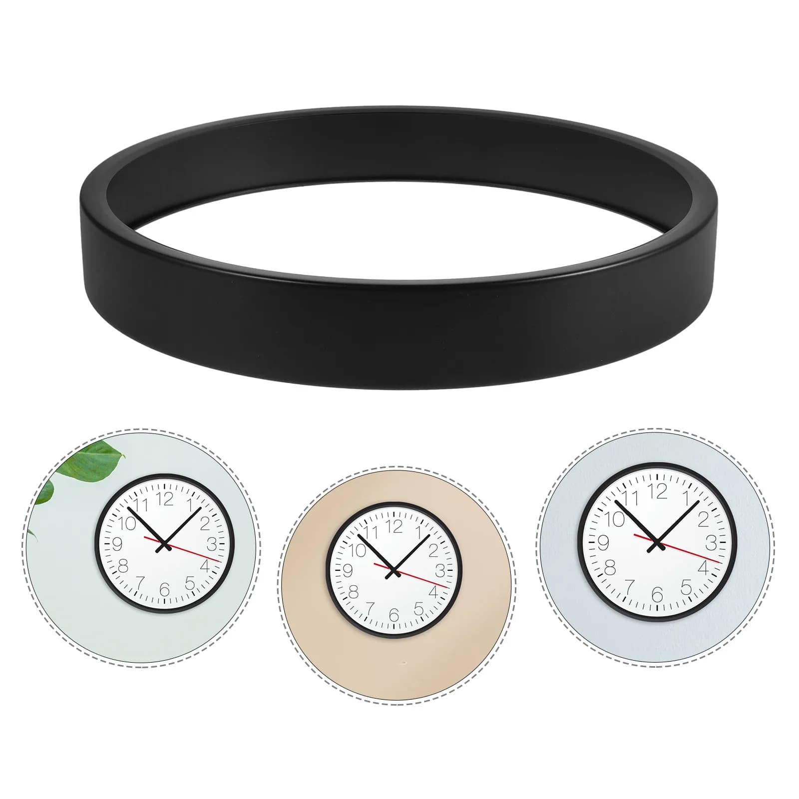 Elegante Orologio da Parete con Cornice in Metallo, Ricambio per Orologio al Quarzo, Design Sottile e Raffinato per Interni di Casa e Ufficio