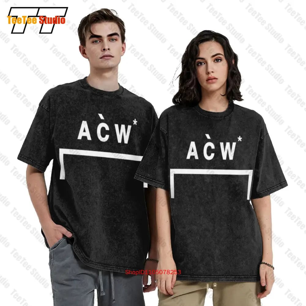T-shirt unisex da golf vintage Hip-Hop A-Cold-Wall 3OH8