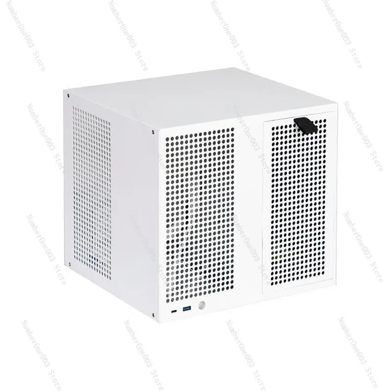 Sagittarius 8-bay nas chassis atx power supply matx motherboard full height black synology feiniu home storage