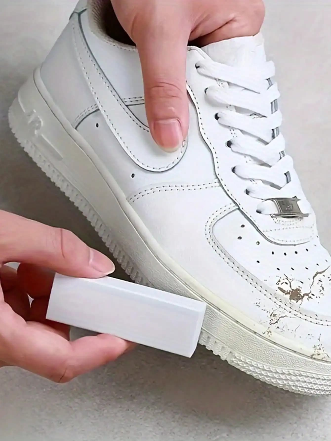 1 pezzo di gomma magica per la pulizia delle scarpe - Rimuovi macchie e sporco istantaneamente per sneaker e similpelle