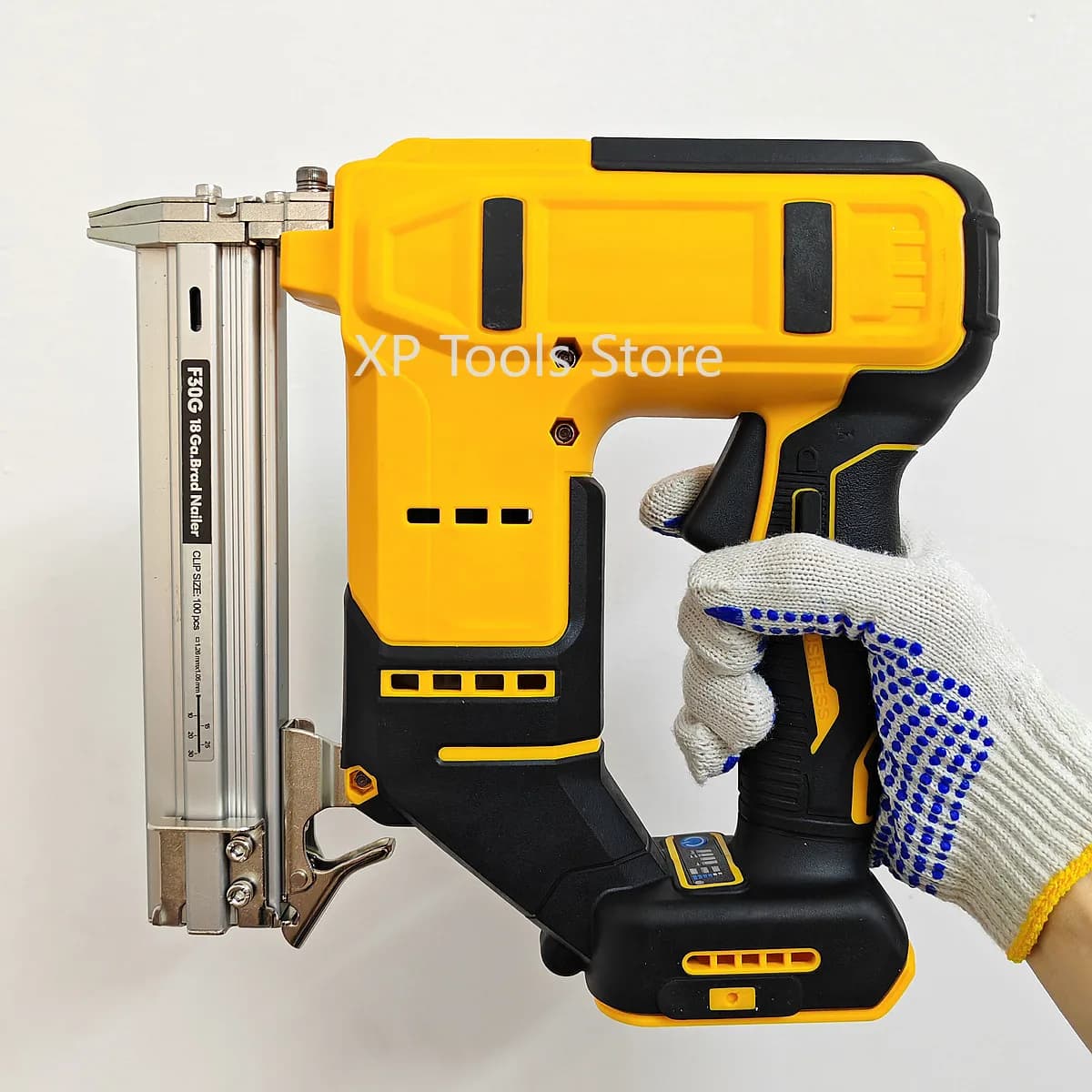 Pistola sparachiodi a batteria dritta/forma N 2 in 1 cucitrice elettrica chiodatrice per la lavorazione del legno per batteria Dewalt 20V 18V