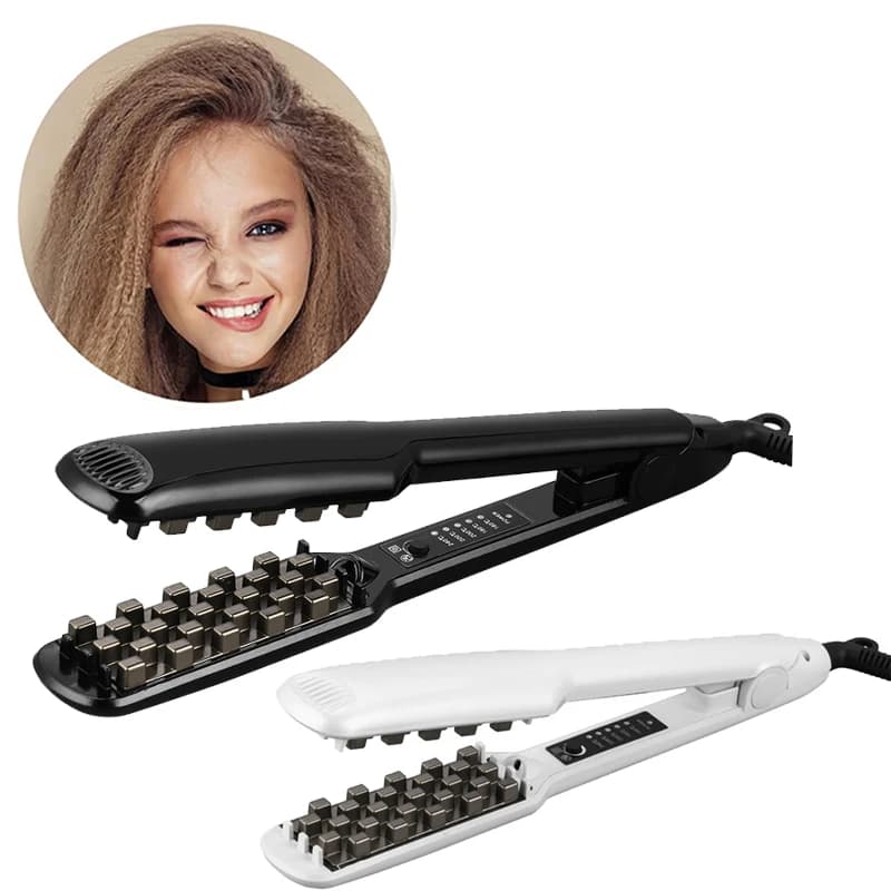 3D Mesh Curling Iron Professional Volume Curler Teased Hair Curling Iron Volume Clamp Straightener Hair Styling Tool