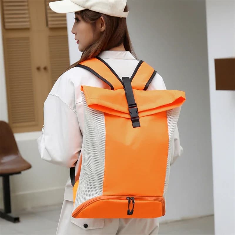 2025 new men popular women's backpacks in Oxford fabric for free time daily students fashionable multi-shelf backpacks to work