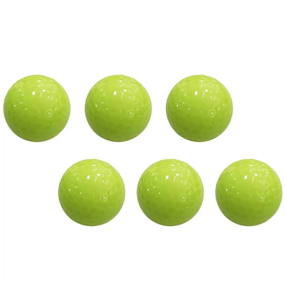6 Palline da Golf Luminose Automatiche che Assorbono la Luce per Allenamento Notturno e Uso Esterno