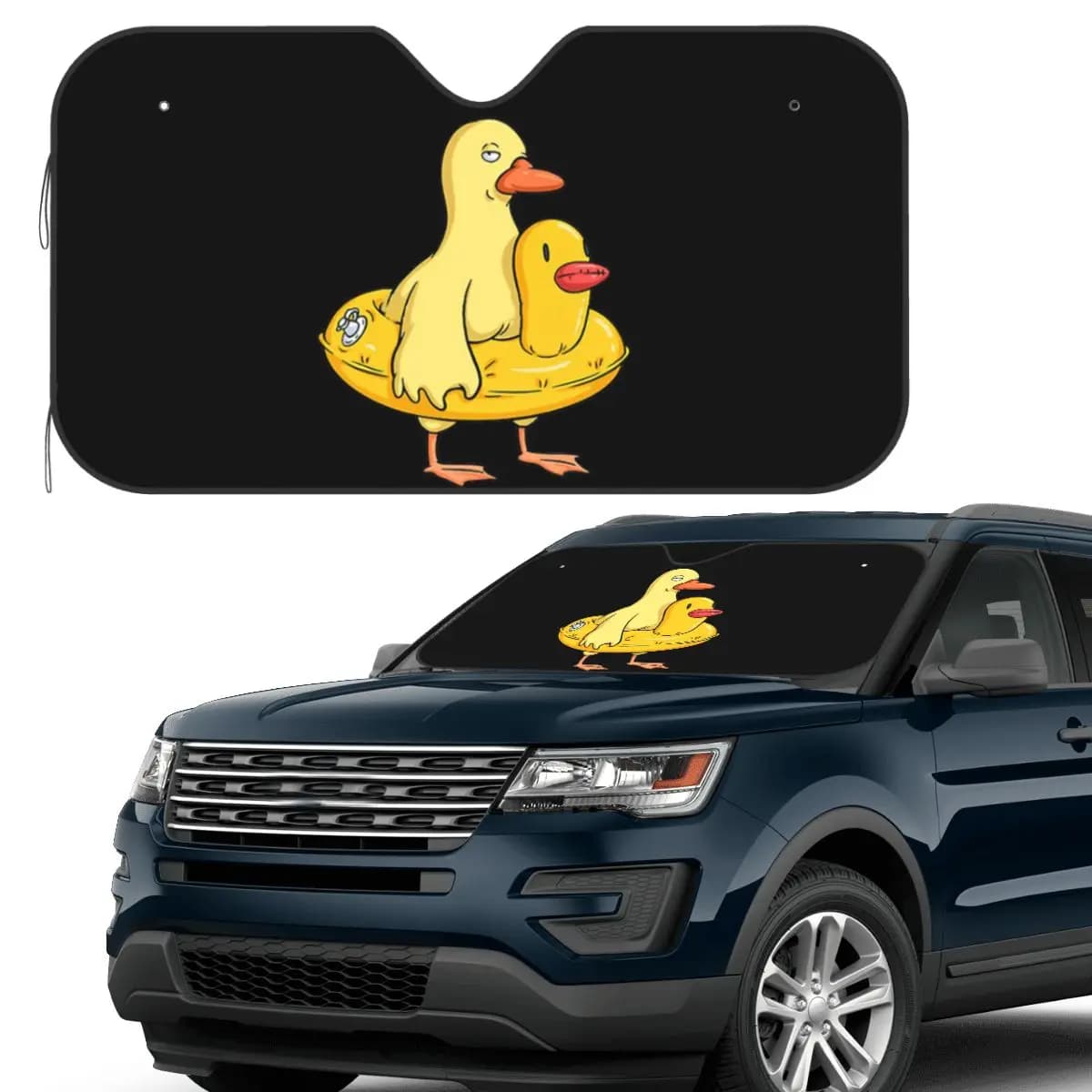 Doppio anatra parasole parabrezza parabrezza anteriore per auto finestra parasole accessori coperture