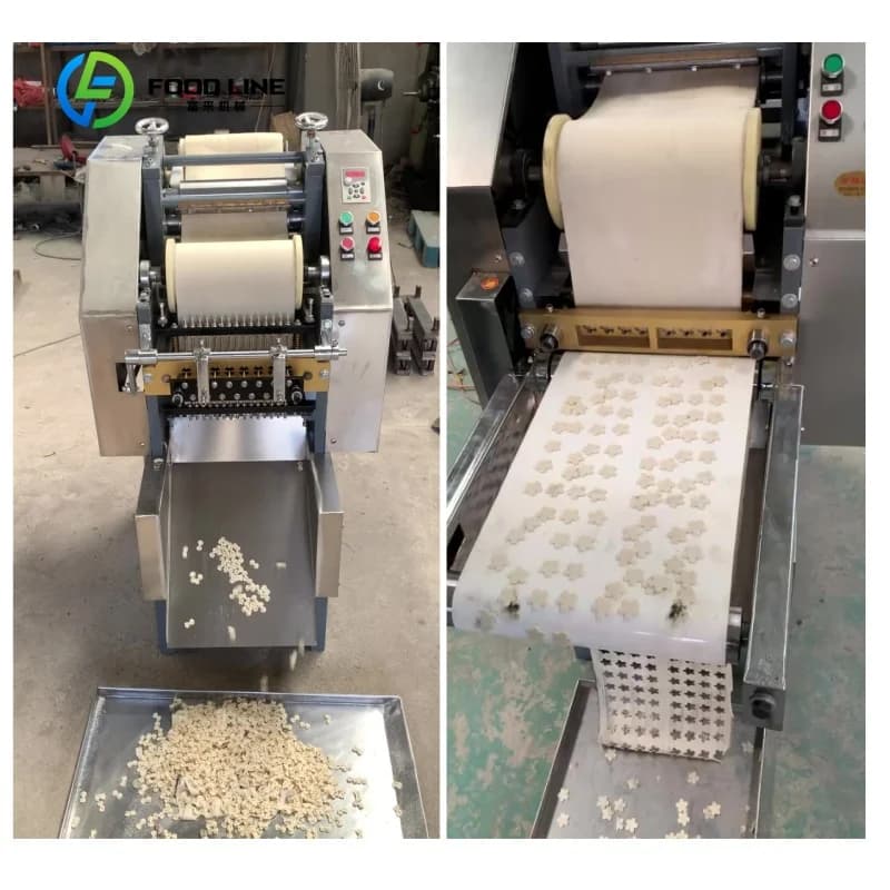 Commercial Butterfly Shape Pasta Maker Automatic Butterfly Noodle Making Machine