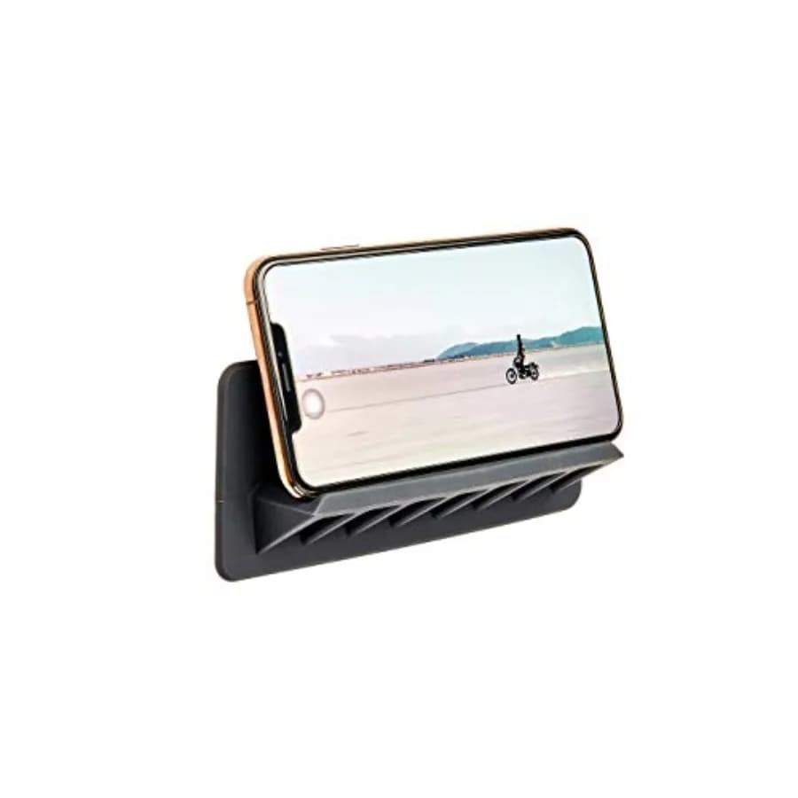 The Jack Shower Phone Holder, Wall Mounted Bathroom Phone Holder for Shower, Mirror and Tile, Reusable Silicone Mount for Smart