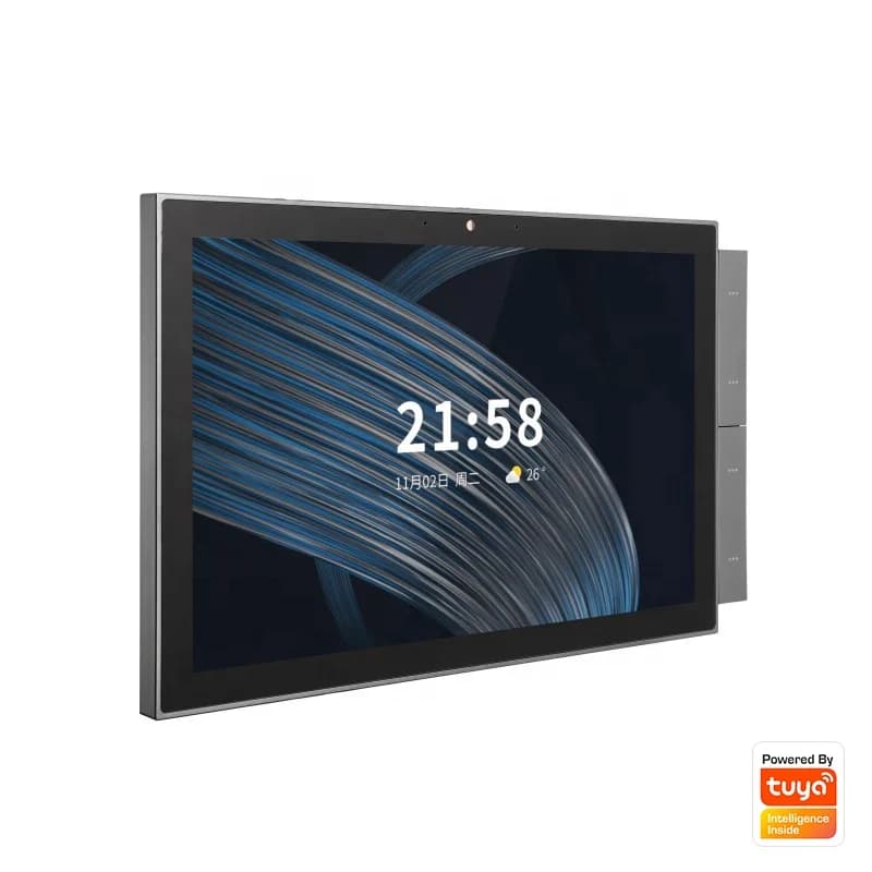US10.1 pollici Tuya Pannello di controllo centrale intelligente ZigBee Touch screen multifunzionale Interruttore schermo Wi Fi 485 Smart Home BLE