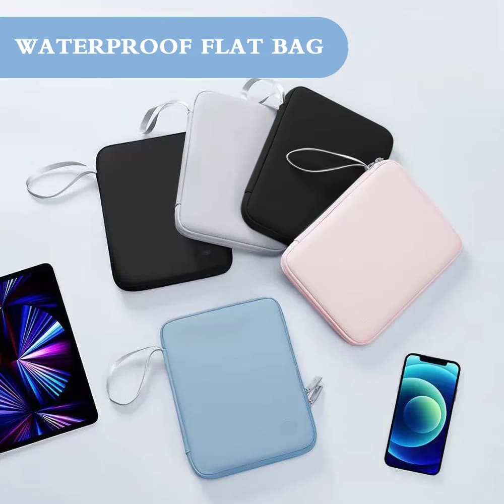 Borsa per tablet Custodia per borsa da 10,9-12,9 pollici per iPad Pro Samsung Xiaomi Lenovo Custodia per tablet Custodia antiurto Multi tasche