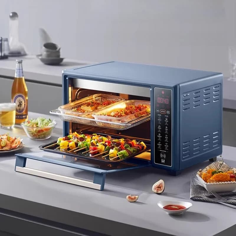 Piccolo forno friggitrice ad aria multifunzionale per la casa, ideale per cuocere al forno e tutti i tipi di cottura