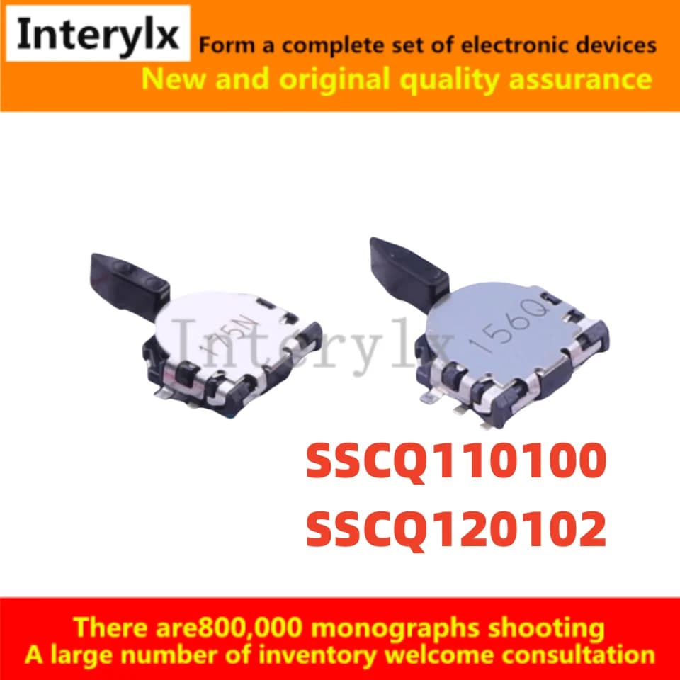 10 pz/lotto interruttore di rilevamento originale SSCQ 120102 SSCQ 110100 Interruttore di rilevamento telecamera SMD Chiave porta telecamera