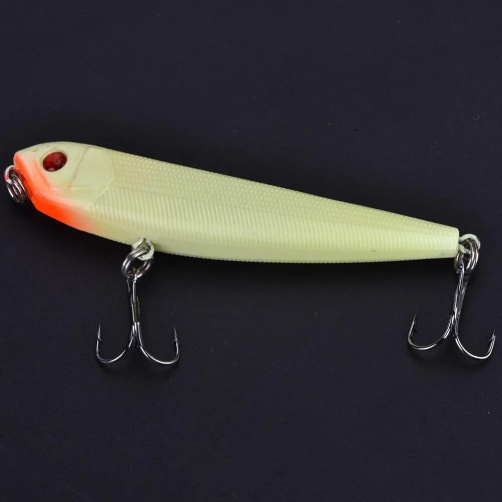 Durable Luminous Fishing Crankbait Kit Hard with Treble Hooks Fishing Lures Set Fishing Baits Kit For Bass