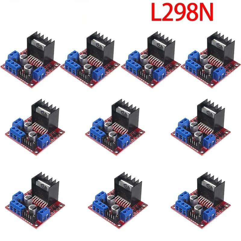 1/2/5/10PCS L298N Motor Driver Controller Board L298 Module For Arduino Dual H Bridge DC Stepper Motor Smart Car Robot L298N
