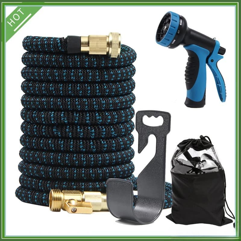 Garden magic telescopic water pipe set high pressure car wash water gun watering garden water pipe garden hose