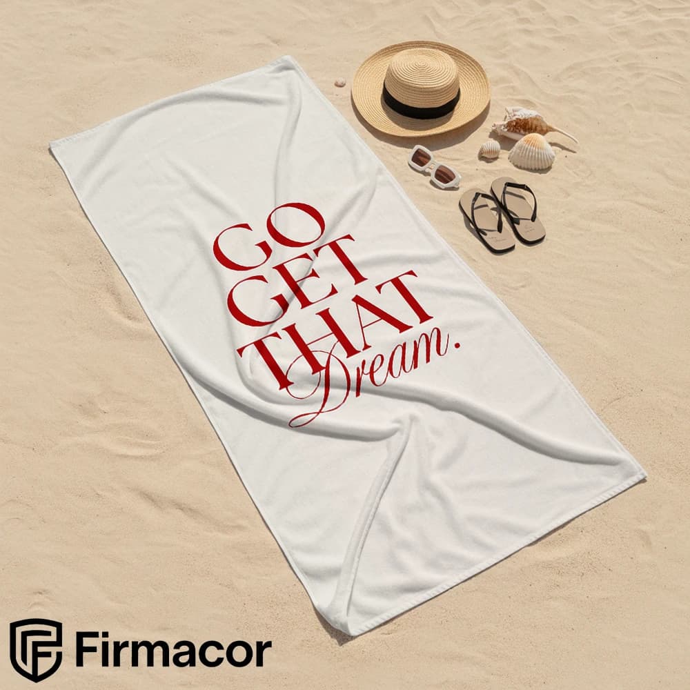 Motivational Red Quote Text Cartoon Anime Beach Towel Microfiber Quick Dry Super Absorbent Soft Bath Towel for Adults Travel