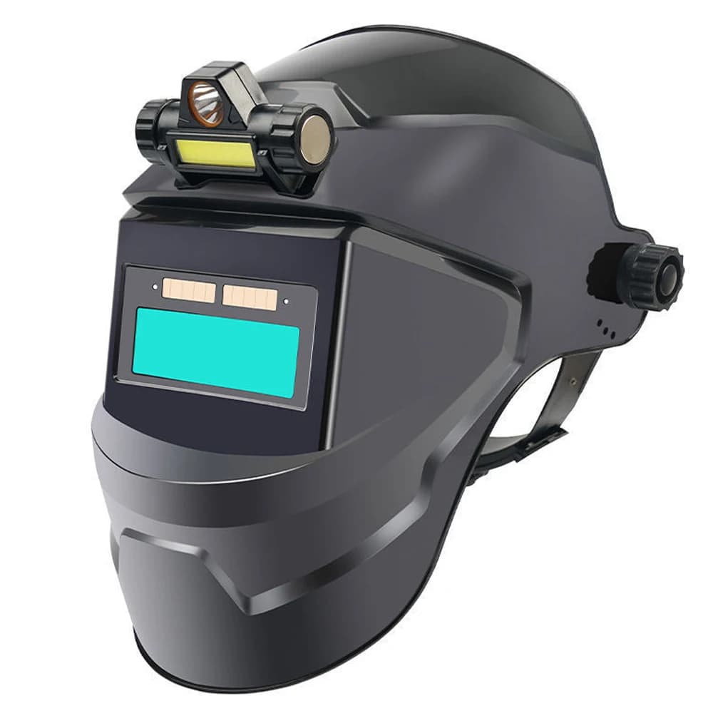 Welding mask with automatic obscuring Automatic variable light adjustment Welding mask with wide view for cutting arc welding grinding
