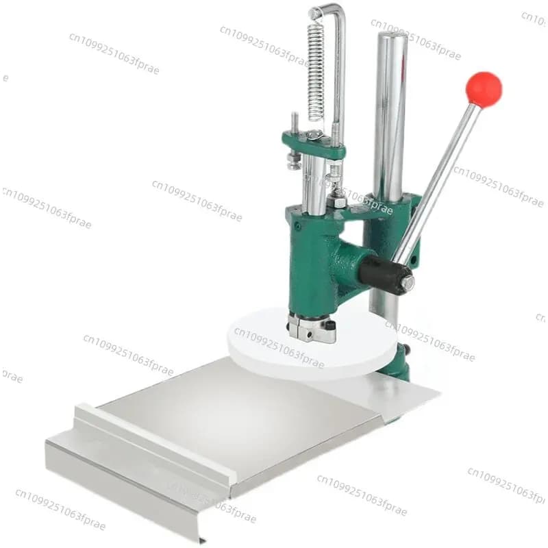 Manual cake press machine bait block rice dumpling skin Laotongguan Roujiamo machine commercial two family round cake pasta tool