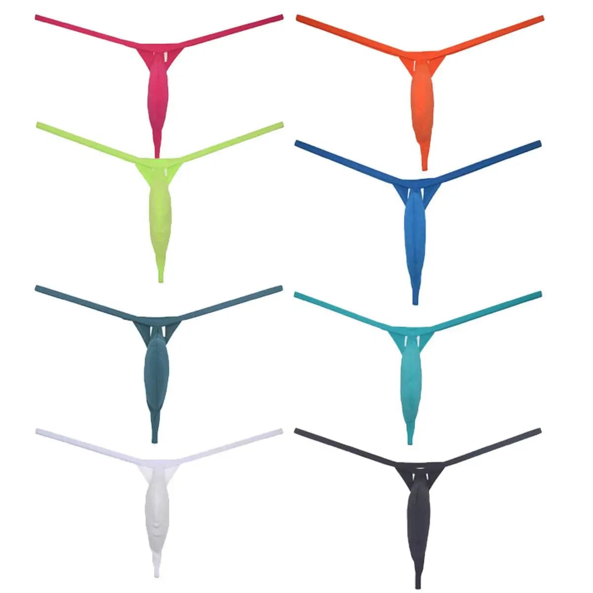 Micro perizoma sfacciato da uomo T-Back a goccia Slip bikini String Intimo Tangas Rigonfiamento G-String Sissy Mutandine Morbide ad asciugatura rapida