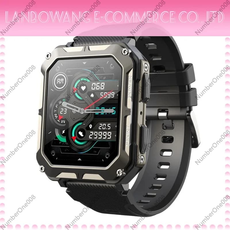 New C20PRO Smart Watch Bluetooth Call Heart Rate Blood Pressure Sleep Monitor Long Battery Life