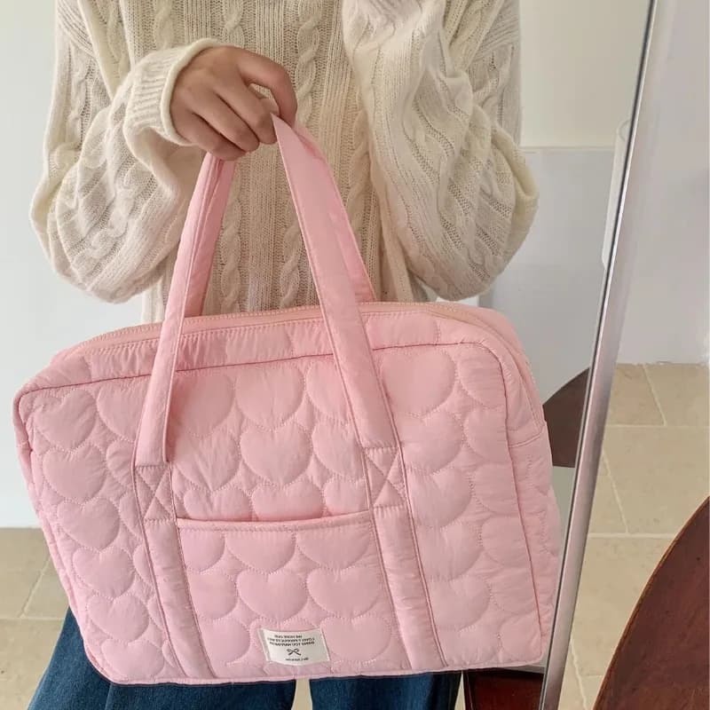 Borsa per laptop da 1 pezzo Custodia da viaggio universale in nylon per notebook da 15,6 pollici Spaziosa custodia da trasporto per computer con protezione imbottita