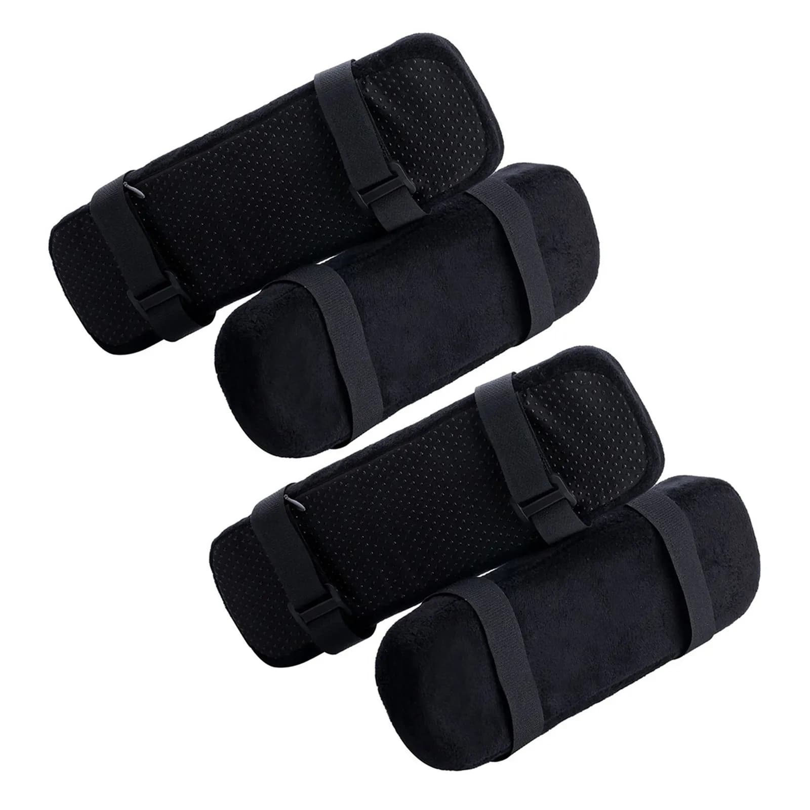 Set di 4 Cuscini Ergonomici per Braccioli di Sedie, Supporto per Avambraccio per Ufficio, Gaming, Casa, Patio, Auto e Campeggio
