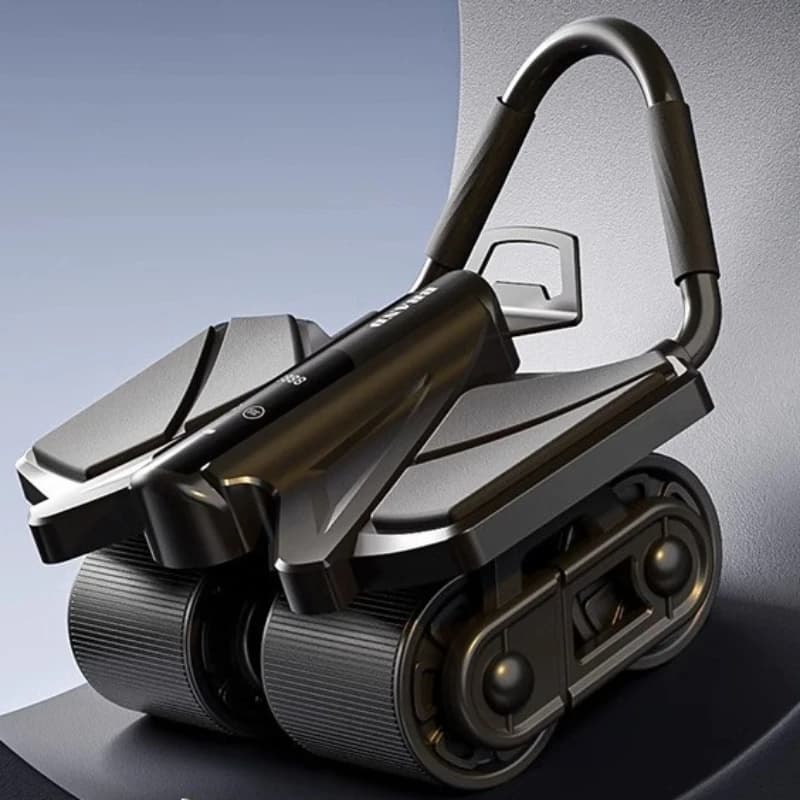 Four Wheel Ab Rollers, Elbow Support, Automatic Rebound, Abdominal Muscle Rolling, Abdominal Muscle Training, Belly Slimming,
