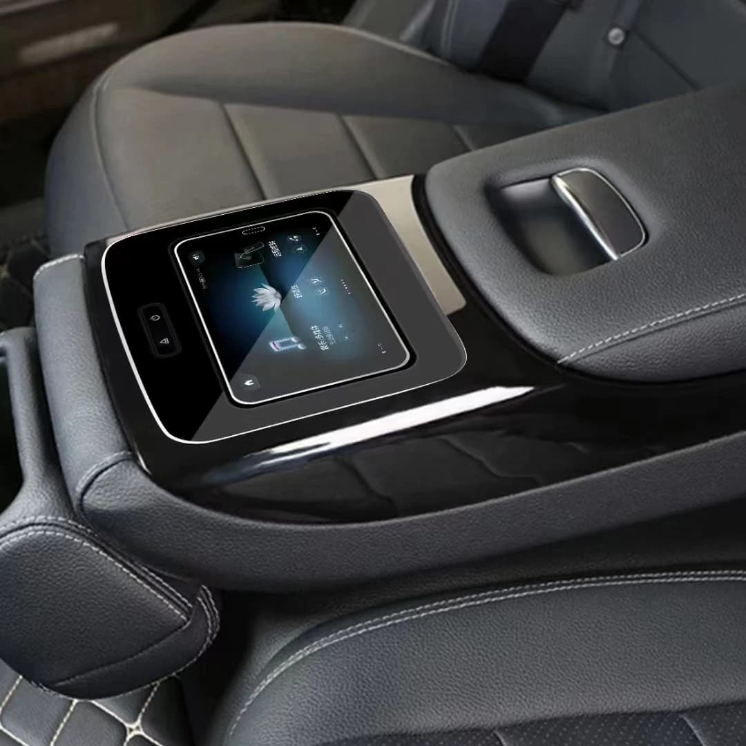 For Maybach and Mercedes GLS/GLE/GL Tablet rear armrest with MBUX-V314 Ori Position Multimedia update accessory for easy to install car