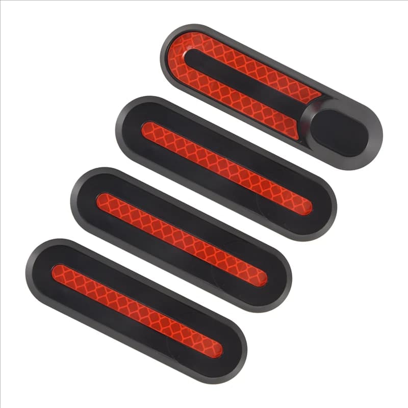 A82M-Per Xiaomi M365 Scooter elettrico intelligente Mozzi ruota Tappo Custodia protettiva con decalcomanie adesive Parte di ricambio per skateboard