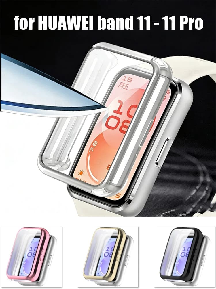 HUAWEI Band 11 Accessories for smartwatch Protector for screen Soft TPU Protective Cover for Huawei Band 11