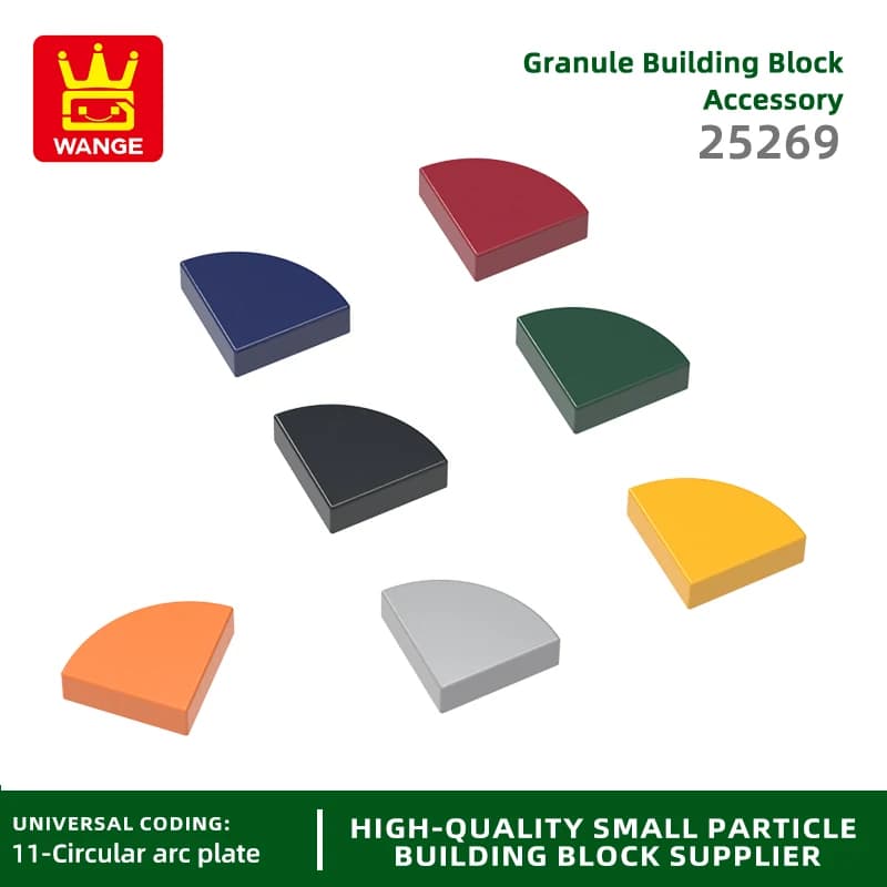 Wange 884 Pz/lotto 25269 Piastrella Rotonda 1x1 Quarto Blocco Moc Accessori di Colore Compatibile con il Mattoni FAI DA TE Giocattolo Per Bambini Stronge Box