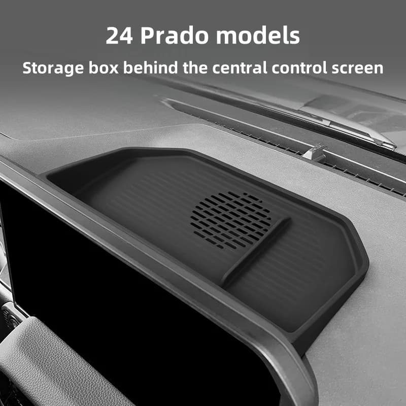 Suitable for 24 rear storage boxes with Prado silicone screen, car storage boxes, Land Cruiser LC250 storage boxes