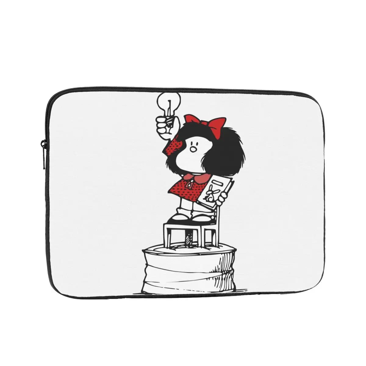 Mafalda Kawaii Amine Custodia protettiva per laptop 12 13 15 17 pollici Custodia per notebook Custodia antiurto per simpatico cartone animato