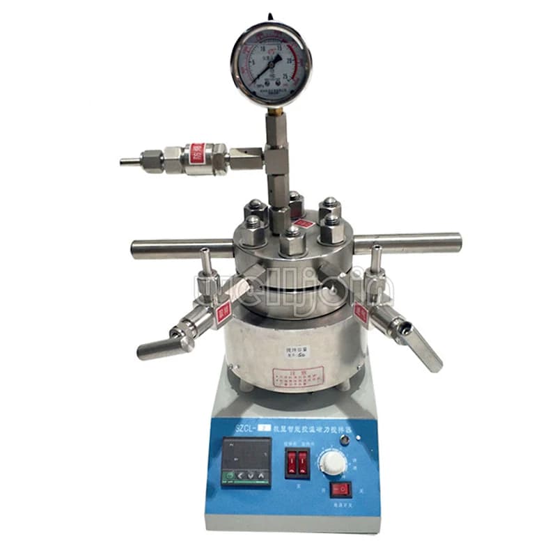 1 pz reattore per autoclave di sintesi idrotermale 250 ml bollitore di reazione da tavolo in acciaio inossidabile ad alta pressione