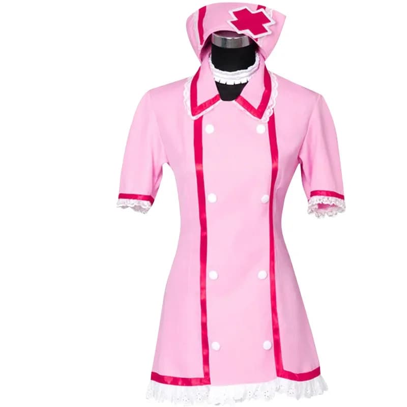 2025 Anime Miku Cosplay Infermiera Vestito Cantante Virtuale OSTER Progetto Diva Infermiera Uniforme E Cappello Halloween Party Costumi di Scena