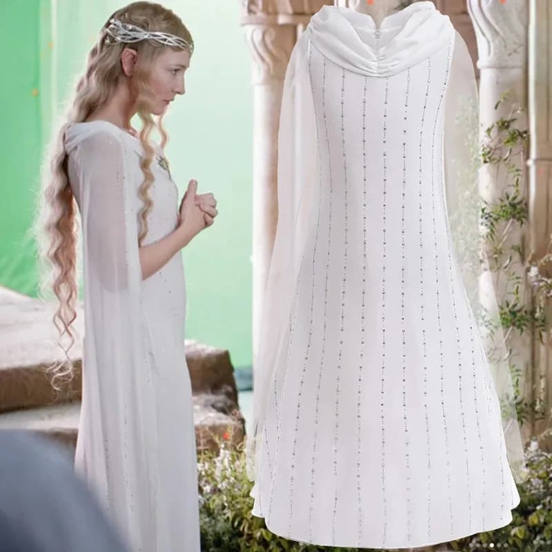 ♥ New Queen Costume 2026 I-Sales of the Lord of the Rings I-Hobbit for Girls, Ball Dress for Carnival Party, Children's Clothing ♥ ♥ ♥ ★