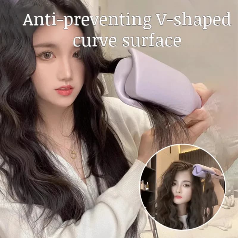 32 mm negative ion curling iron, French wave curling and water effect, anti-dain tool for styling large waves for home use