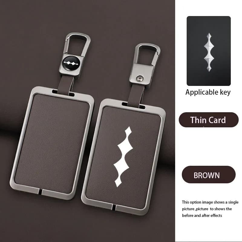 Custodia per Chiavi in Lega di Zinco per BYD Leopard 5 2023-2024, Protezione Dedicata per Chiavi NFC, Accessori Auto