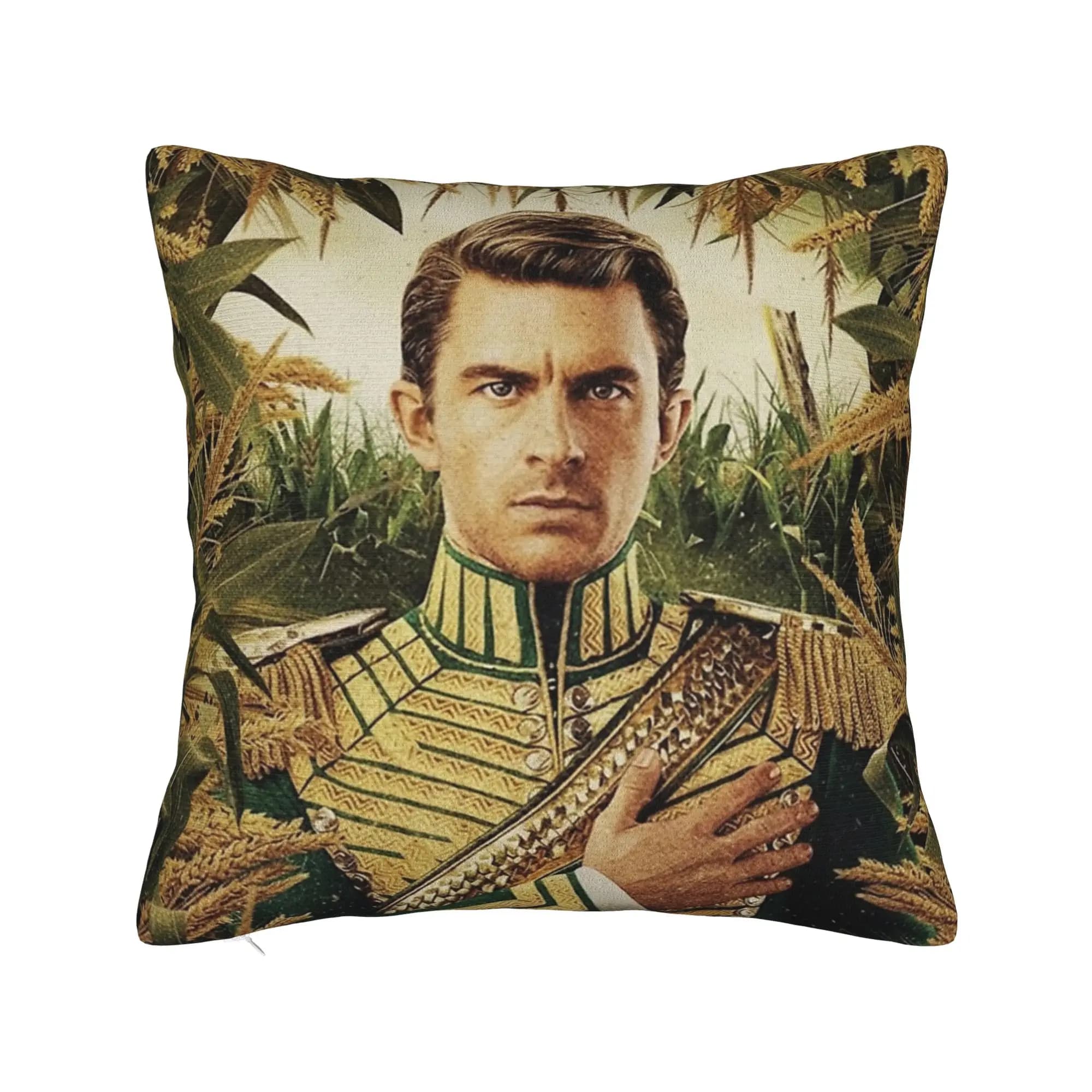 Jonathan Bailey as Fiyero Wicked Movie Federa Soft Polyester Cushion Liner Decor pillowcase for square sofa 45X45 cm