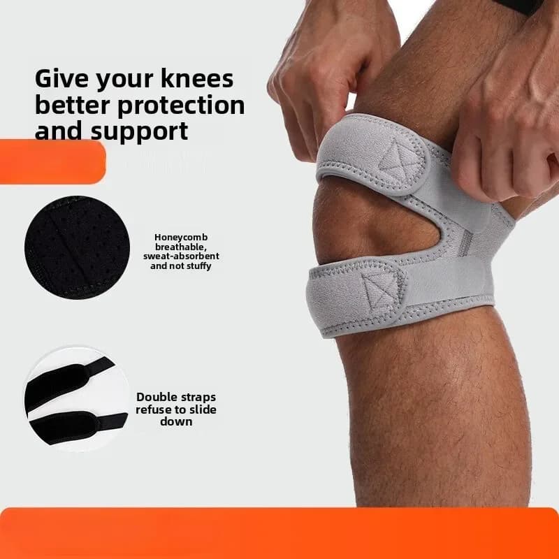 Professional knee brace for rotating belt, running, fitness, men and women, men's injuries, fixed pressure, shock absorption