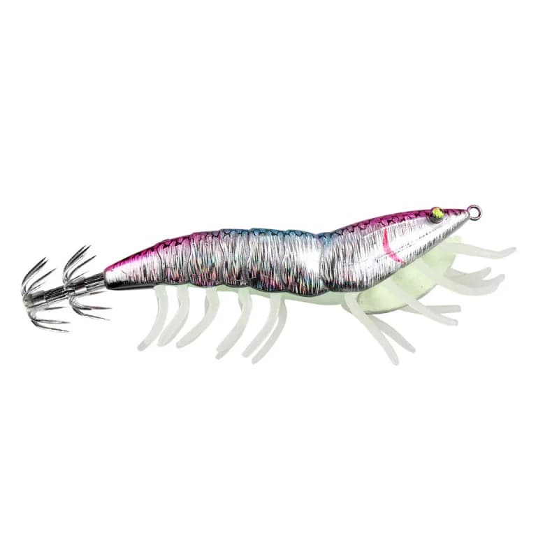 ，Fake bait12cm-22gLuminous Shrimp Squid Shrimp Fake Bait3.5Squid Cuttlefish Sea Fishing Umbrella Hook Lure Sea Fishing Night Fis