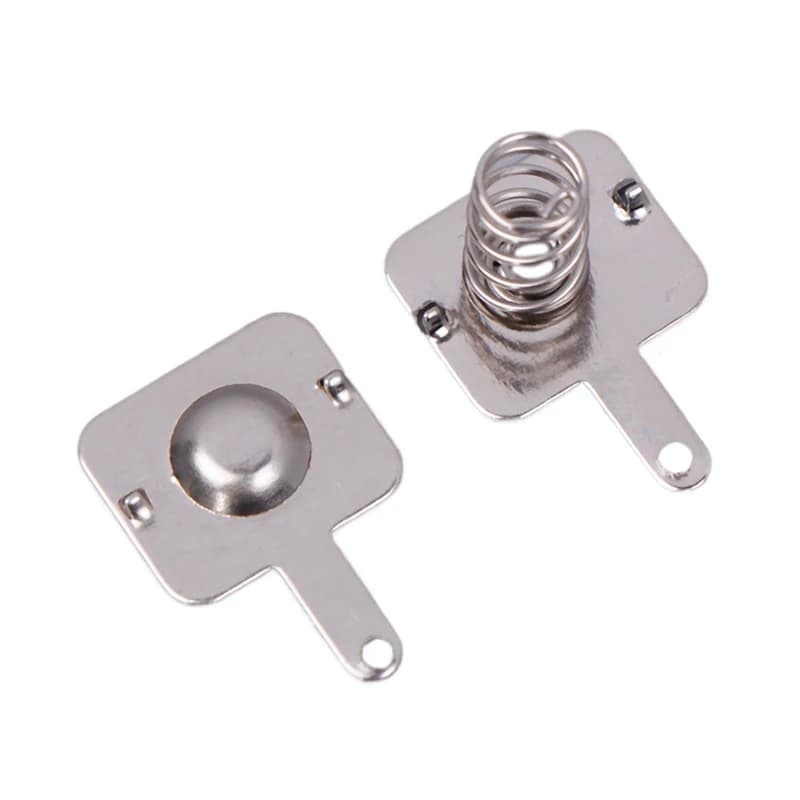 20 pz batteria Shrapnel 18650 batteria molla positivo e negativo pezzi di contatto 10 paia batteria molla pezzo giocattolo molla pezzo