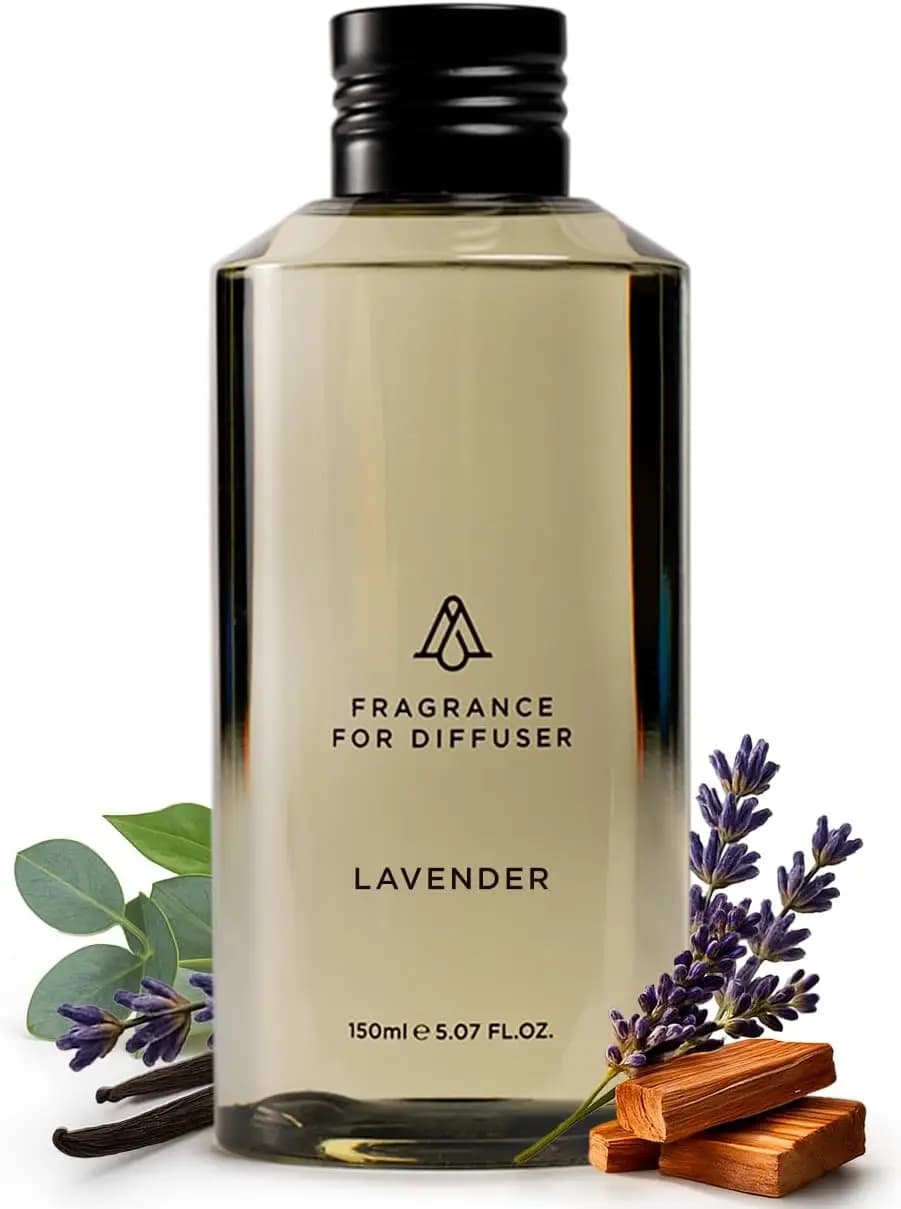 Olio Diffusore per Aromaterapia alla Lavanda, 5 Fl Oz (148ml), Prodotto negli USA, Profumo a Lunga Durata per Hotel e Casa di Lusso
