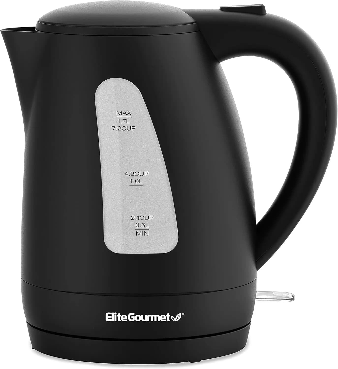 EKT8690X Electric kettle 1.7 liters 1500 W, without BPA, rapid boiling, automatic shutdown, black