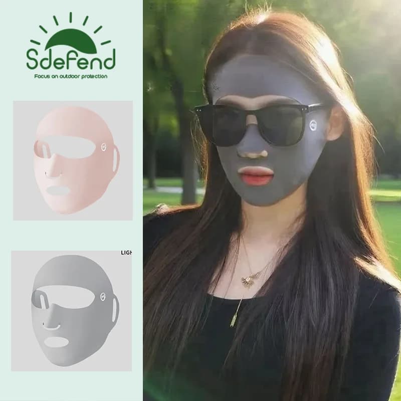 Open Mouth Nose Summer Mask Swimming Snorkeling Surfing Sunscreen Special Face Mask