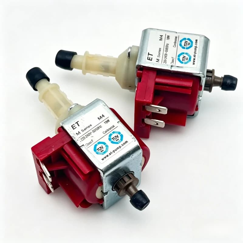 ET M2 M4 pompa di aspirazione elettromagnetica 18w macchina da caffè motore a vapore pulitore pentola a vapore ferro sospeso pompa elettromagnetica